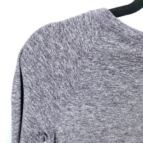 Lululemon Rehearsal Long Sleeve Tunic Top 6/M Heathered Black Swan (Purp… - Picture 11 of 16